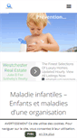 Mobile Screenshot of maladies-infantiles.com